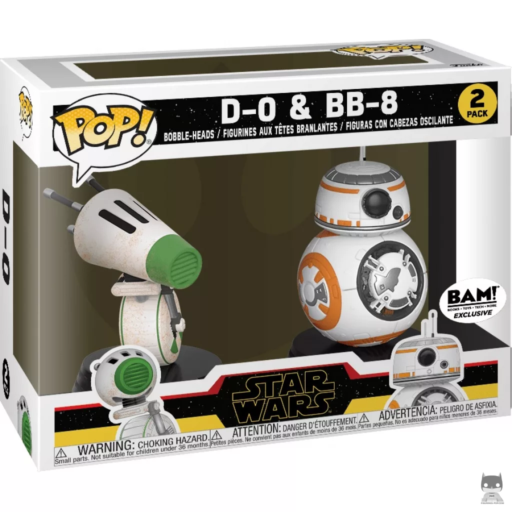 Figurine Funko POP D-0 & BB-8 avec boîte