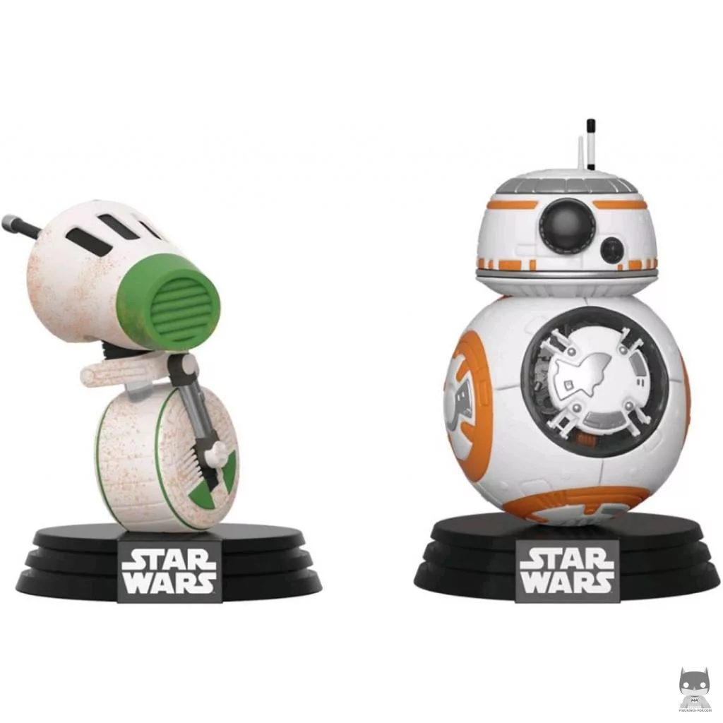 Figurine Funko POP D-0 & BB-8 (Star Wars Episode IX, L'Ascension de Skywalker)