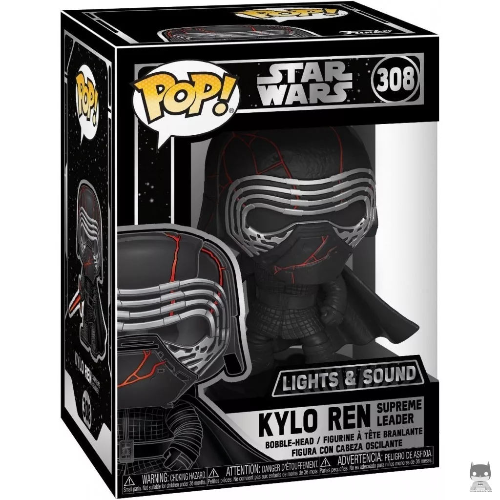 Figurine Funko POP Kylo Ren Supreme Leader avec boîte