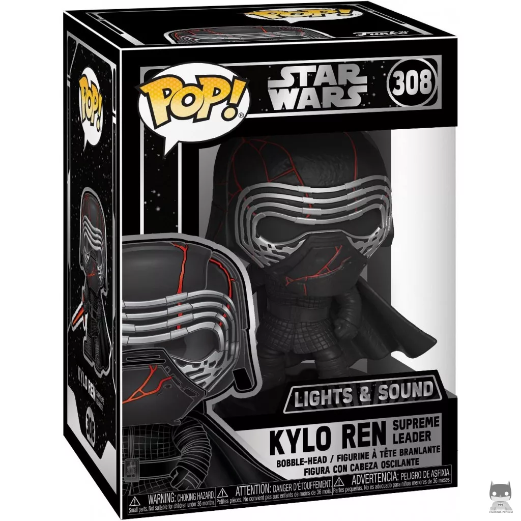 Figurine Funko POP Kylo Ren Supreme Leader avec boîte