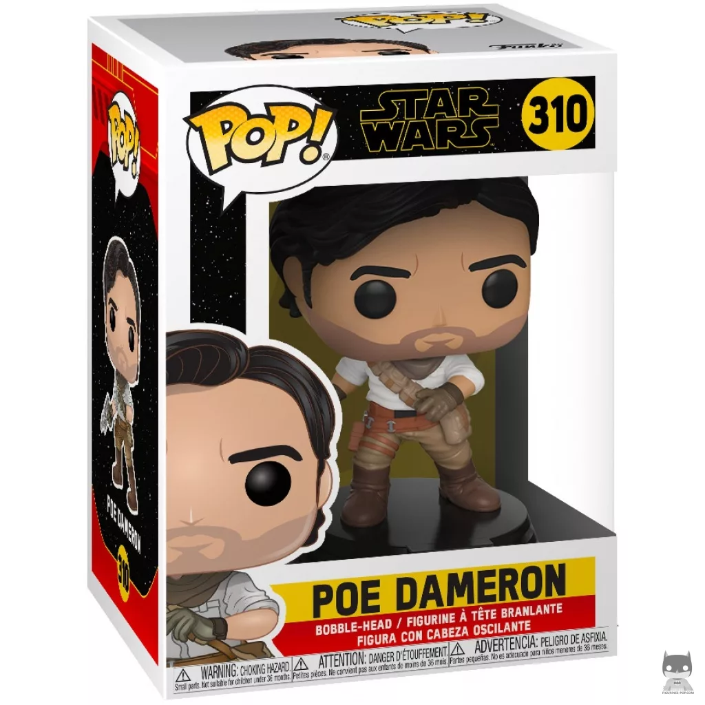 Figurine Funko POP Poe Dameron avec boîte