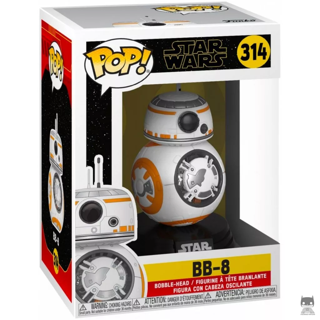 Figurine Funko POP BB-8 avec boîte