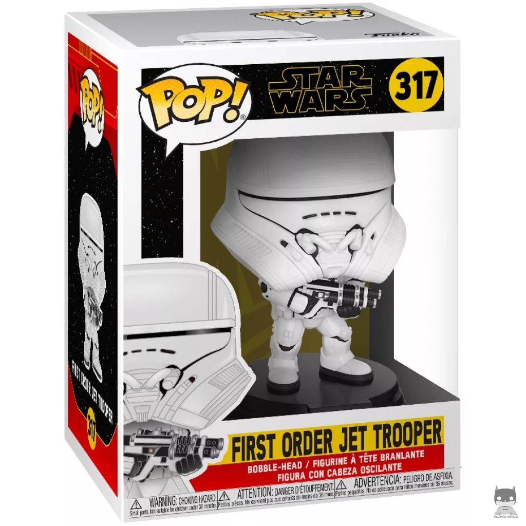 Figurine Funko POP First Order Jet Trooper avec boîte