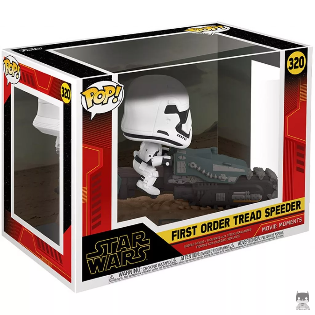 Figurine Funko POP First Order Tread Speeder avec boîte