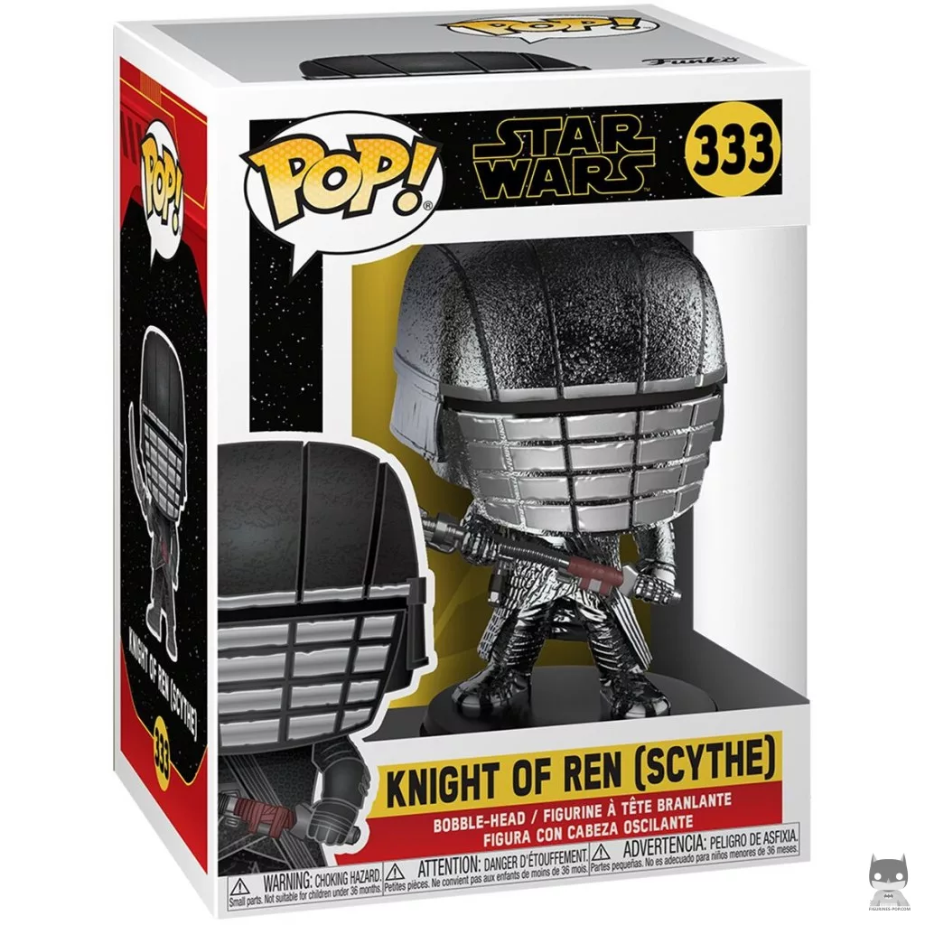 Figurine Funko POP Chevalier de Ren Faux (Hematite Chrome) avec boîte