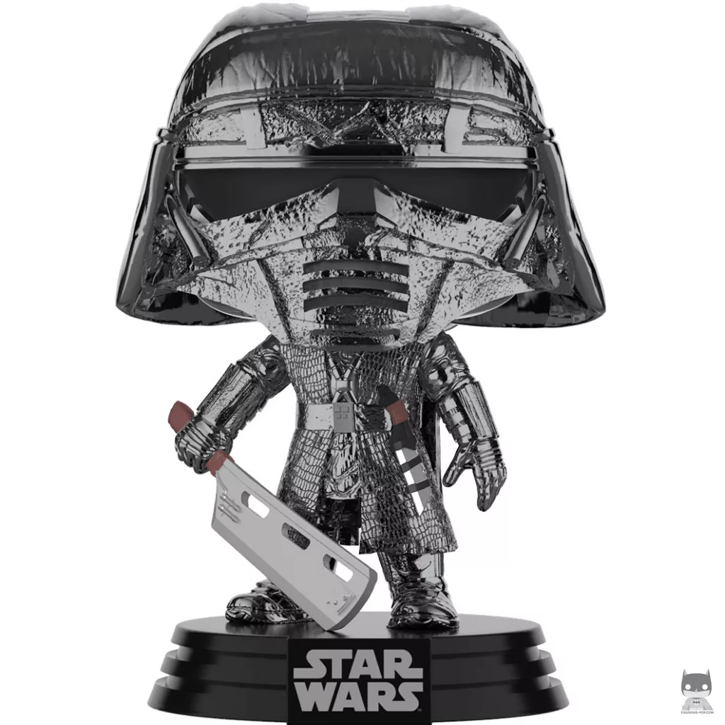Figurine Funko POP Chevalier de Ren Heavy Blade (Hematite Chrome) (Star Wars Episode IX, L'Ascension de Skywalker)