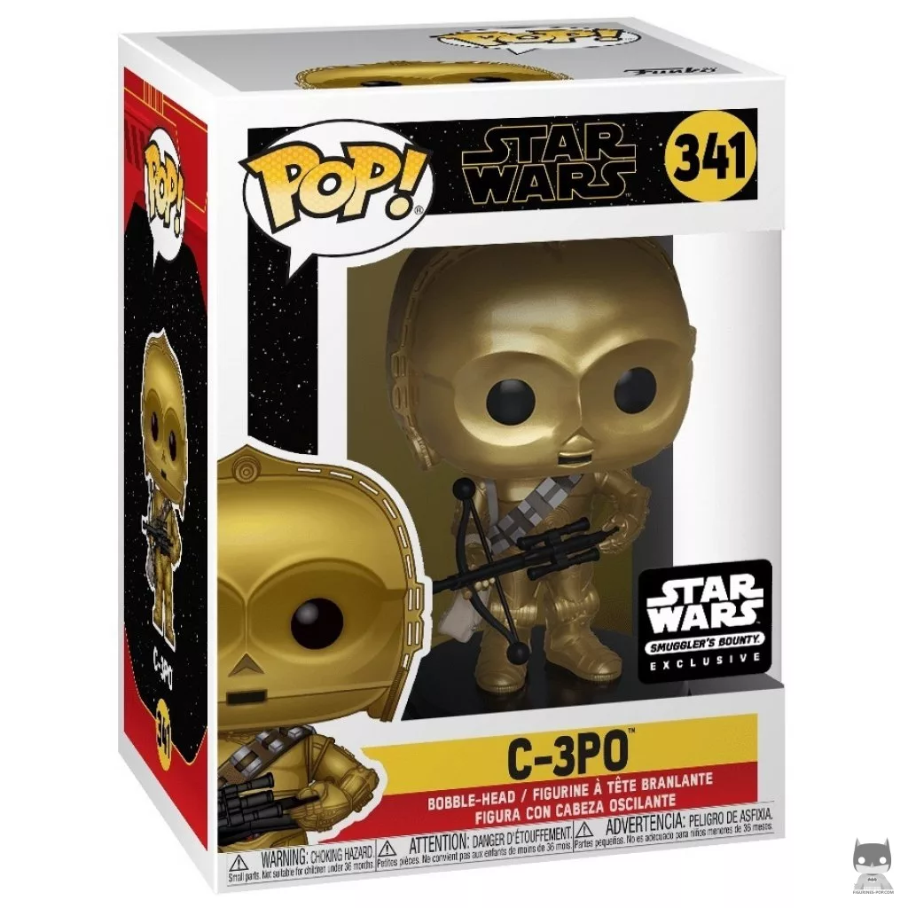Figurine Funko POP C-3PO avec Arbalette avec boîte