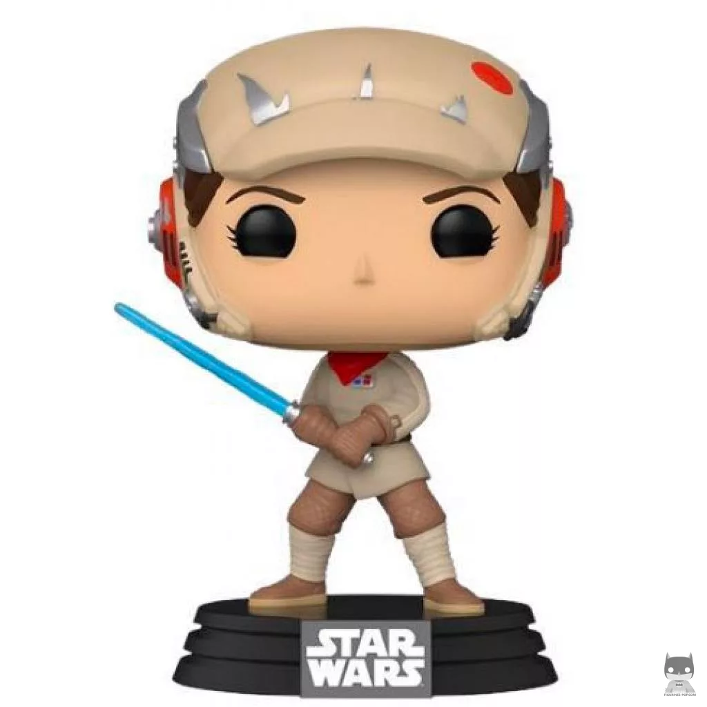 Figurine Funko POP Princess Leia Entraînement Jedi (Star Wars Episode IX, L'Ascension de Skywalker)