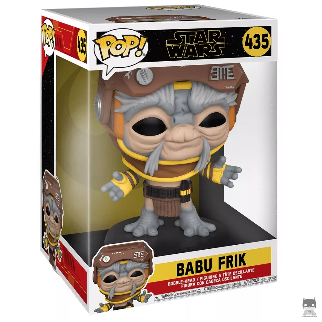 Figurine Funko POP Babu Frik (Supersized) avec boîte