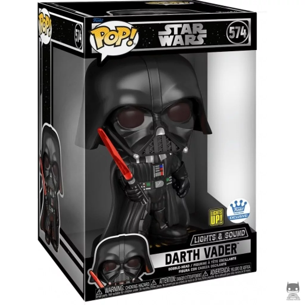 Figurine Funko POP Dark Vador (Lights & Sound) avec boîte