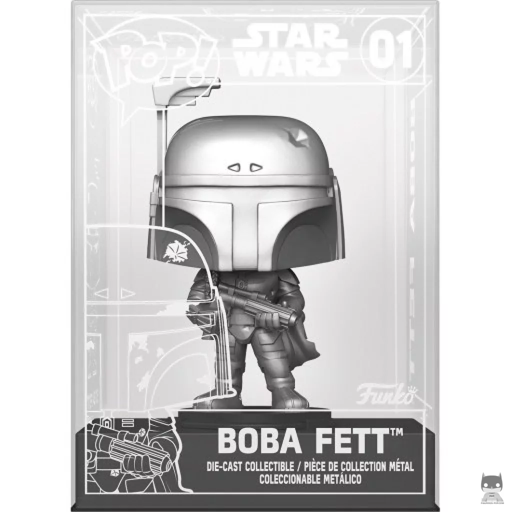Figurine Funko POP Boba Fett (Chase & Metallic) (Star Wars : Episode V, L'Empire contre-attaque)