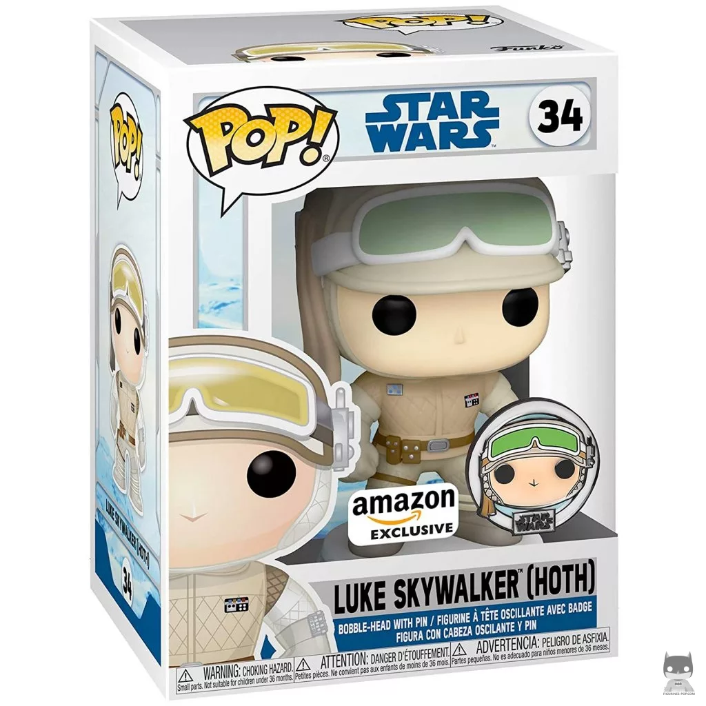 Figurine Funko POP Luke Skywalker avec boîte
