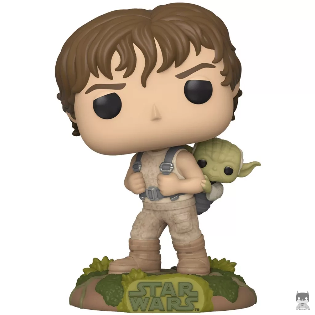 Figurine Funko POP Luke Skywalker & Yoda (Star Wars : Episode V, L'Empire contre-attaque)