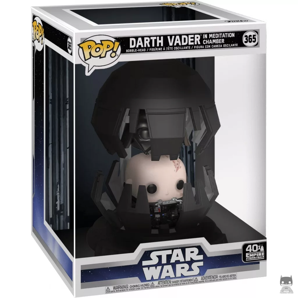 Figurine Funko POP Dark Vador dans la Chambre de Méditation avec boîte