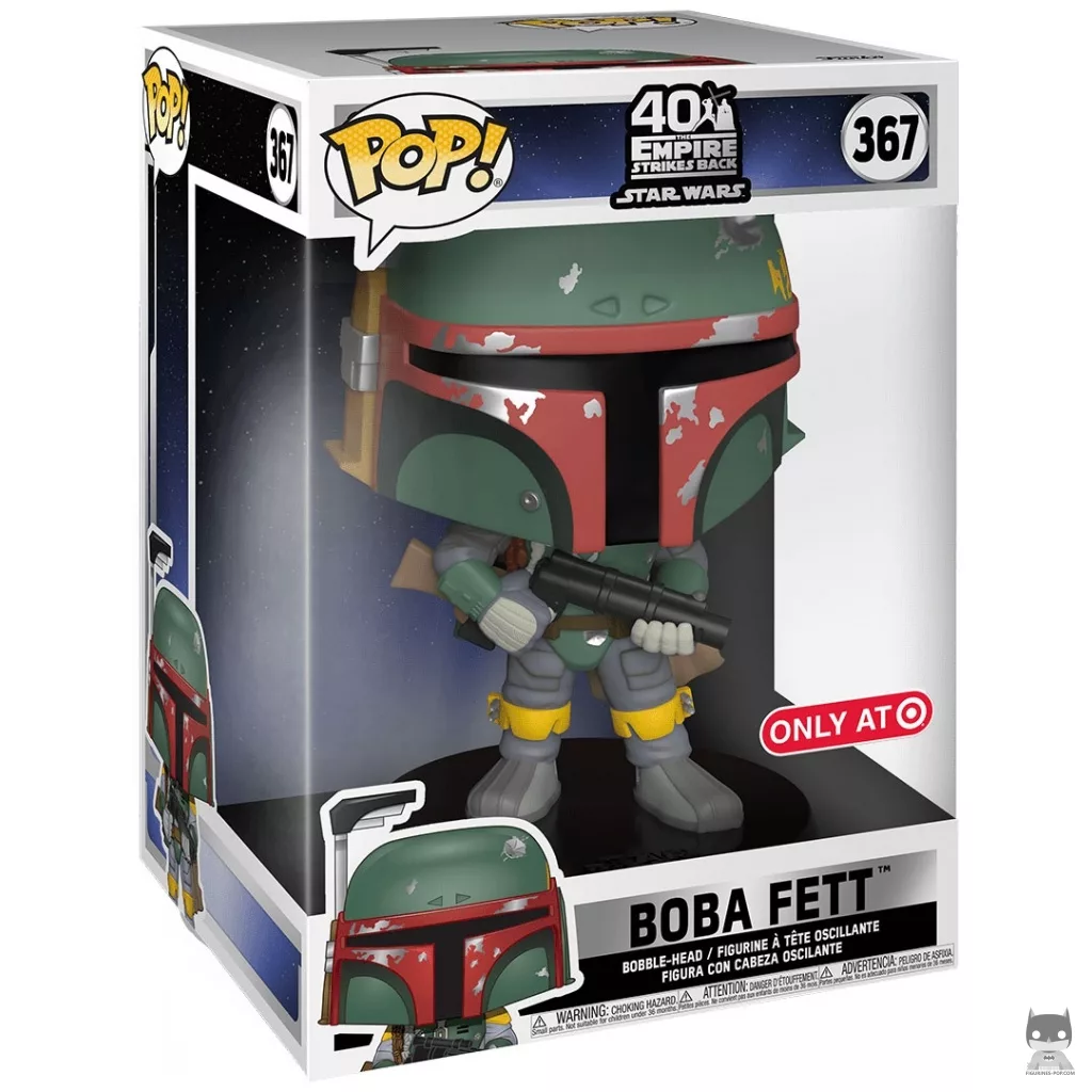 Figurine Funko POP Boba Fett (Supersized) avec boîte