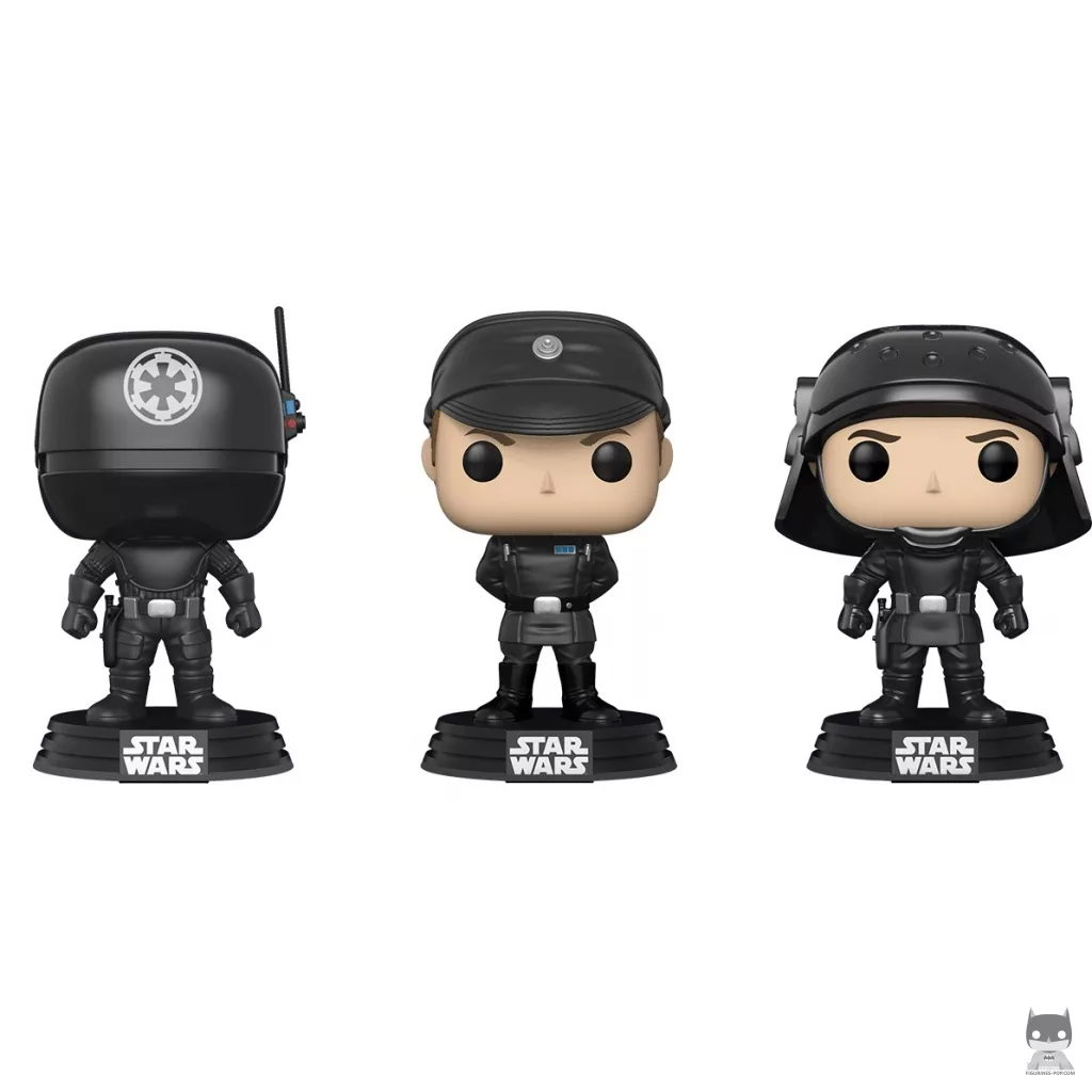 Figurine Funko POP Gunner, Officer & Trooper (Star Wars : Episode VI, Le Retour du Jedi)