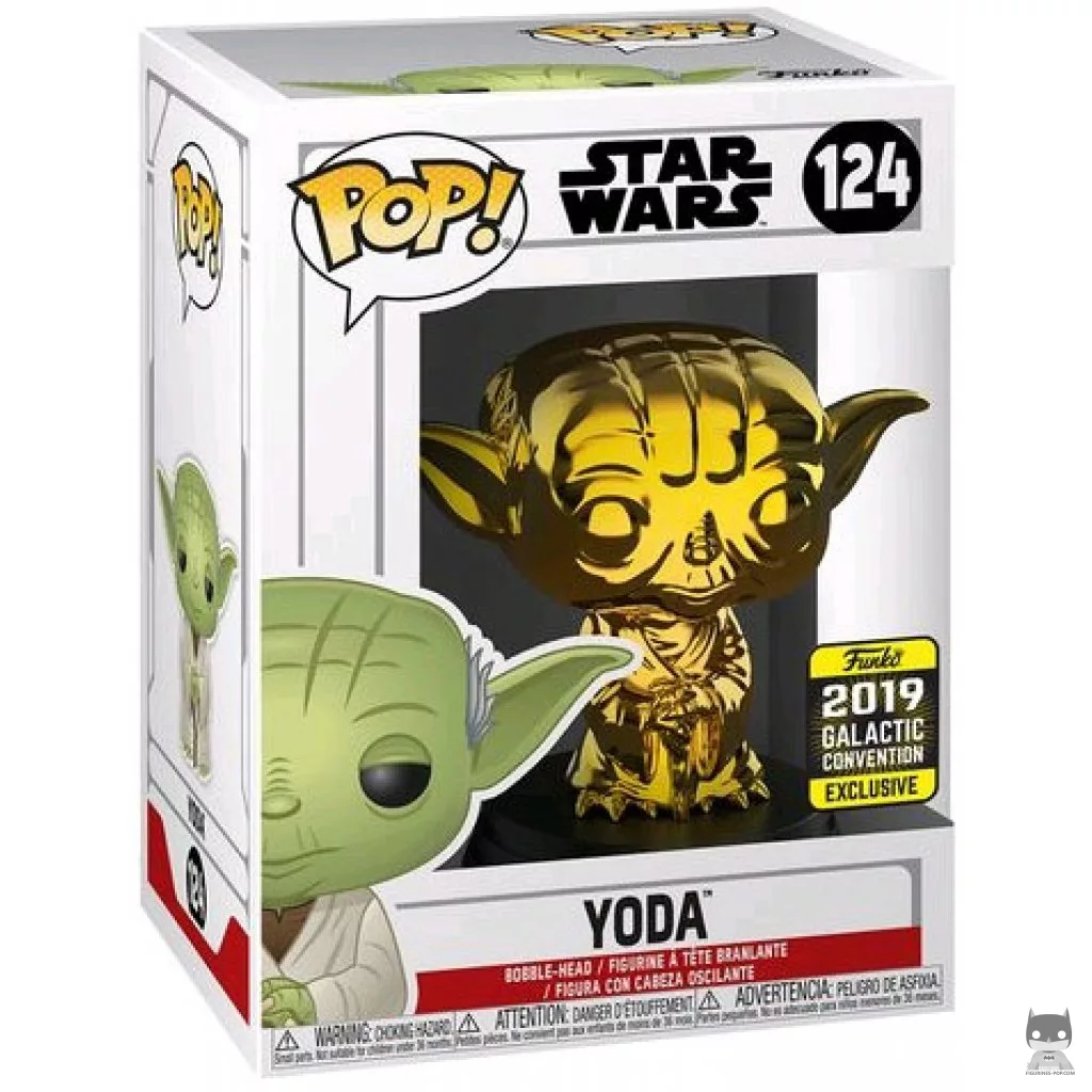 Figurine Funko POP Yoda (Doré) avec boîte