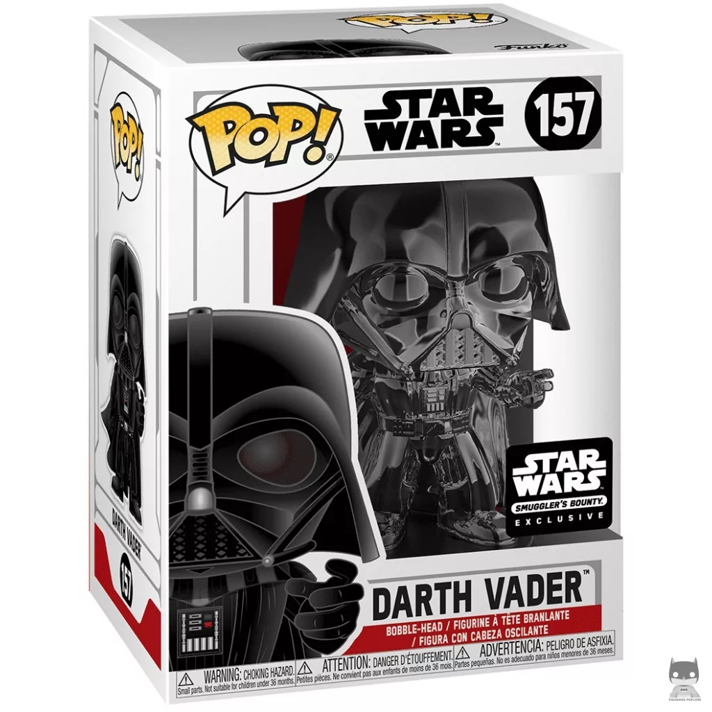 Figurine Funko POP Dark Vador (Noir) avec boîte