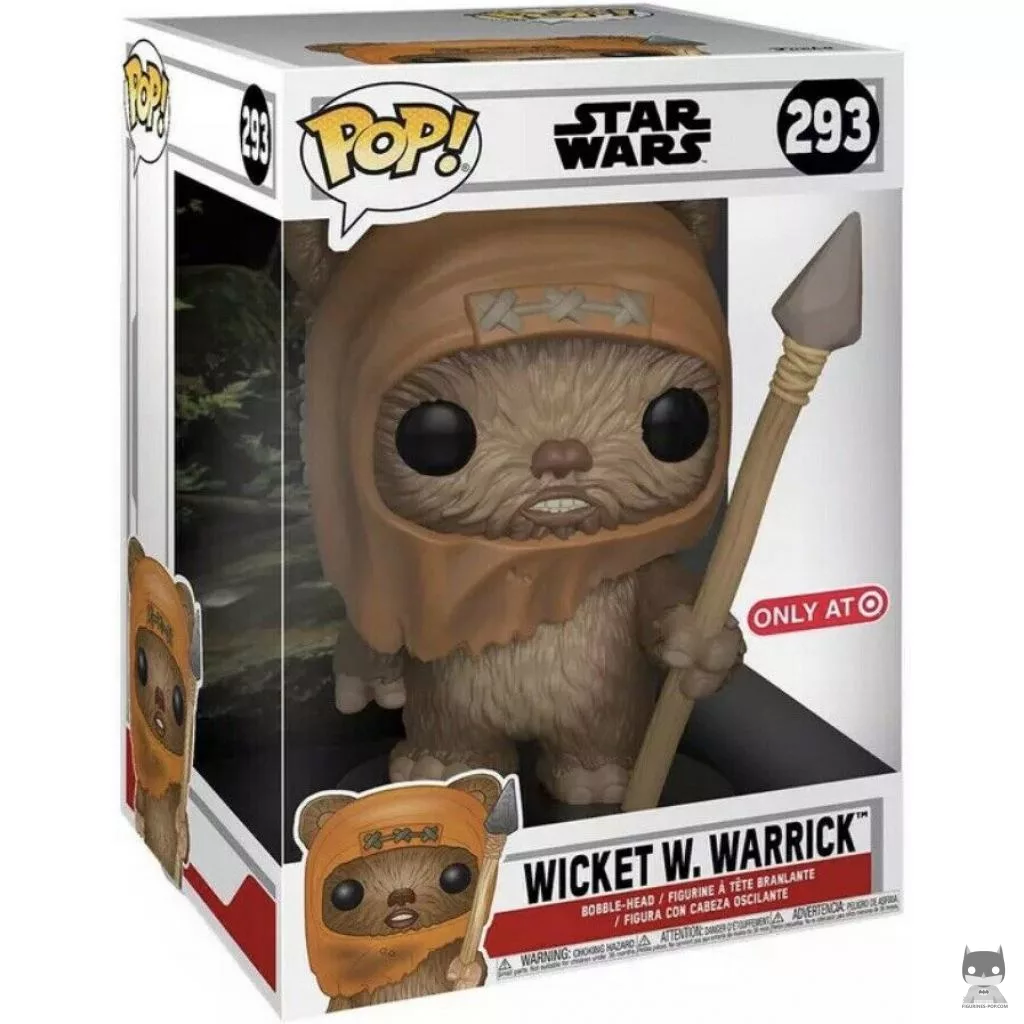 Figurine Funko POP Wicket W. Warrick (Supersized) avec boîte