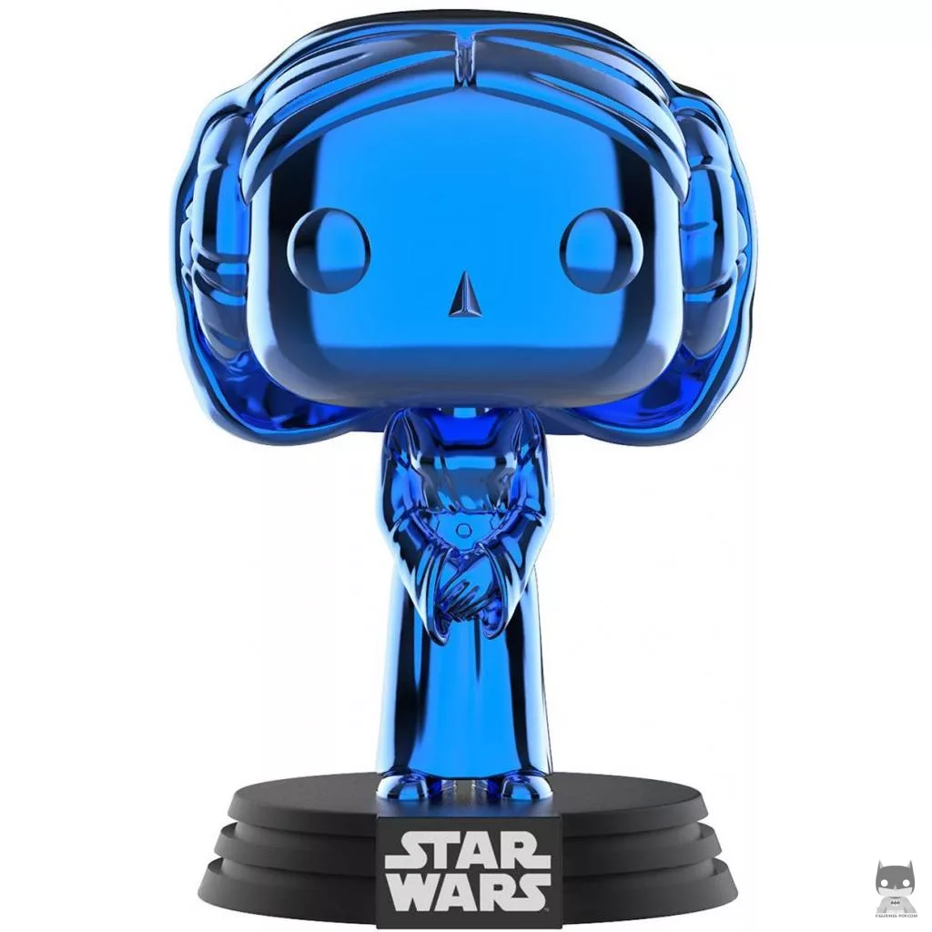 Figurine Funko POP Princesse Leia (Bleu) (Star Wars : Episode VI, Le Retour du Jedi)