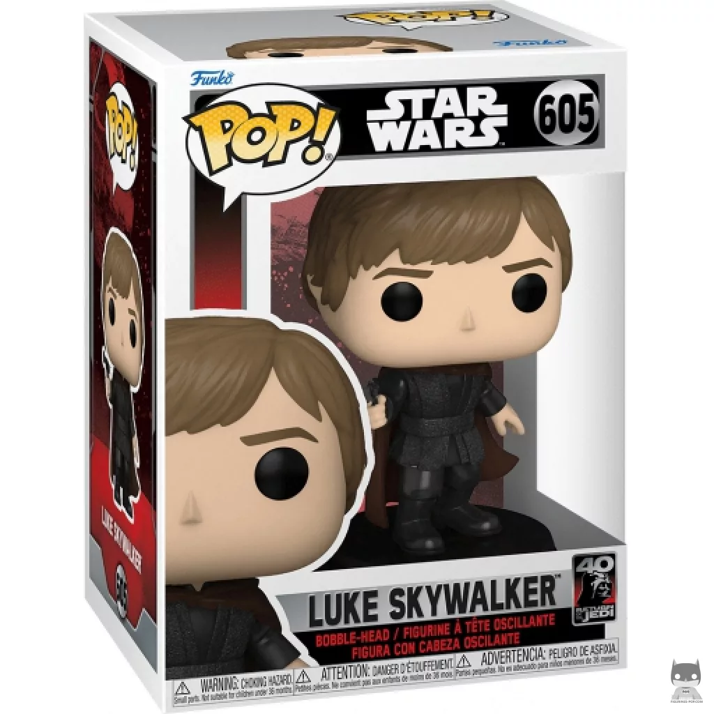Figurine Funko POP Luke Skywalker avec boîte