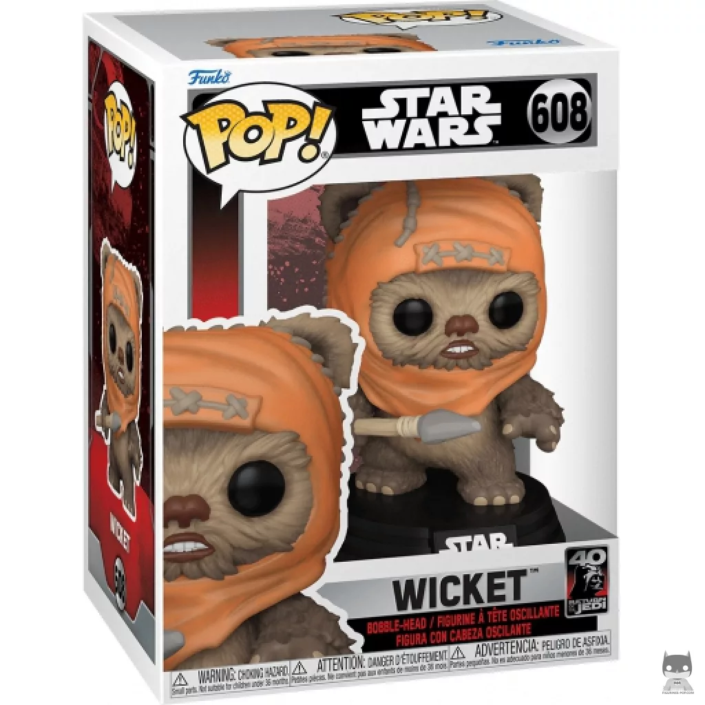 Figurine Funko POP Wicket avec boîte