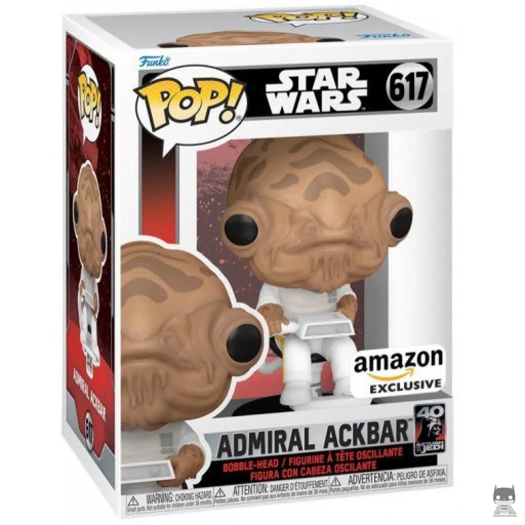 Figurine Funko POP Admiral Ackbar avec boîte