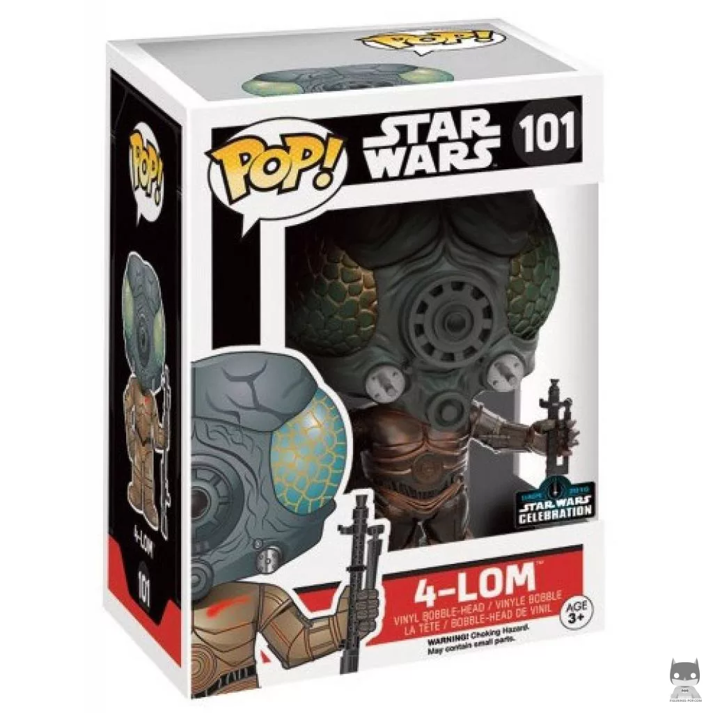 Figurine Funko POP 4-LOM avec boîte