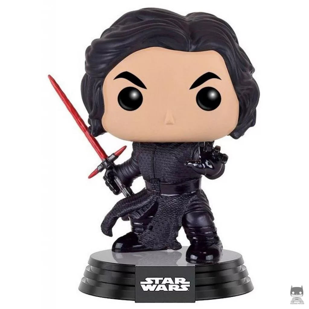 Figurine Funko POP Kylo Ren sans Masque (Star Wars : Episode VII, Le Réveil de la Force)