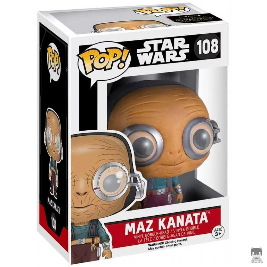 Figurine Funko POP Maz Kanata avec boîte