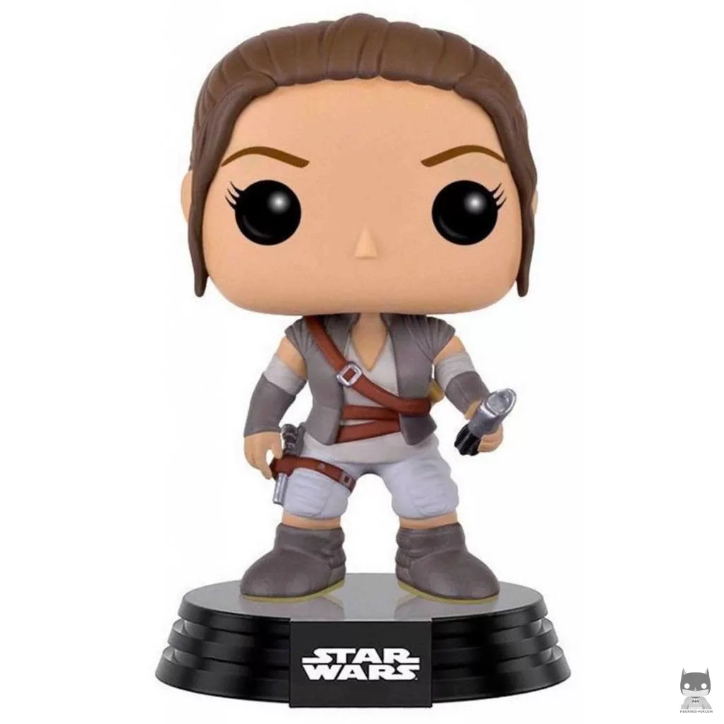 Figurine Funko POP Rey en Tenue de la Résistance (Star Wars : Episode VII, Le Réveil de la Force)