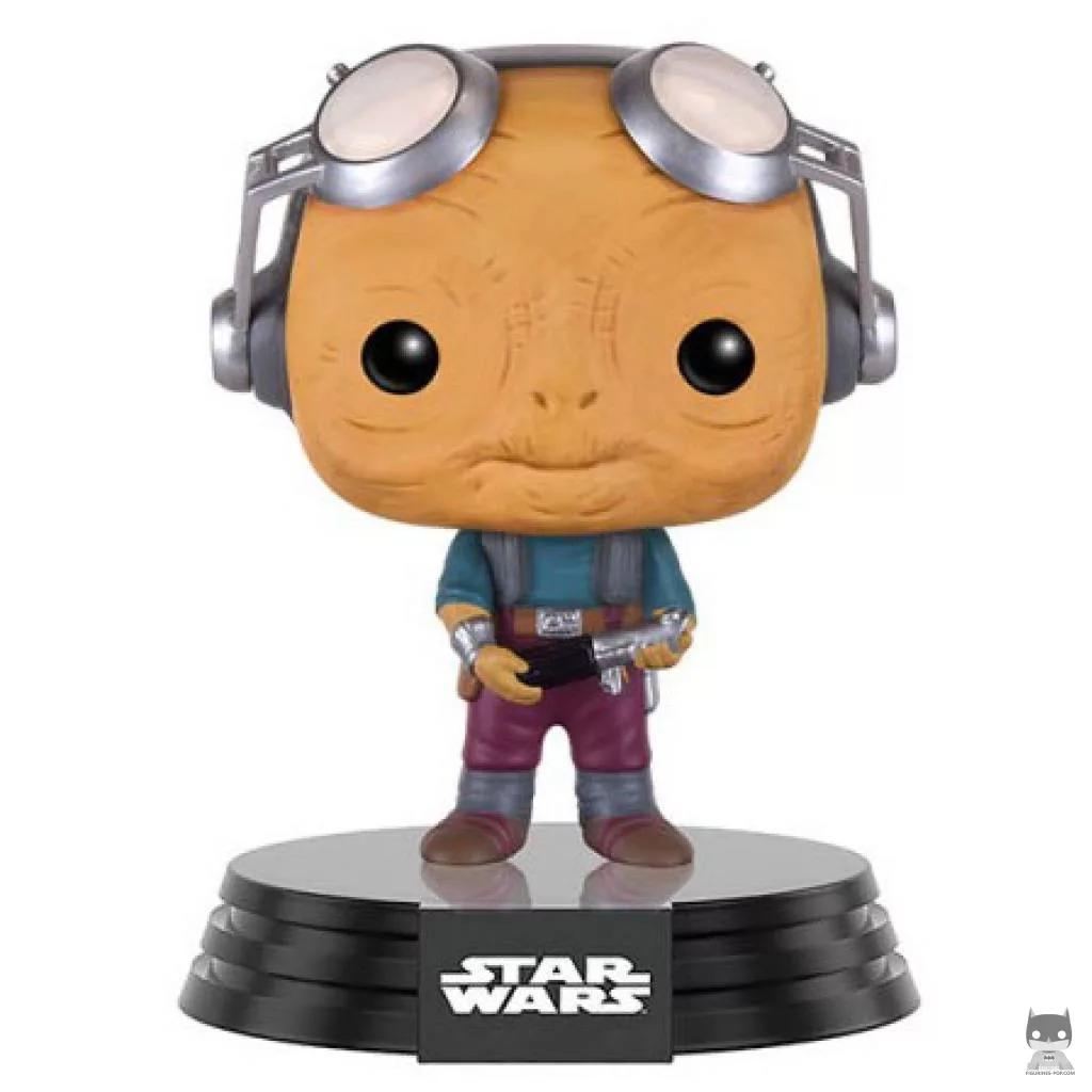 Figurine Funko POP Maz Kanata Lunettes sur le Front (Star Wars : Episode VII, Le Réveil de la Force)