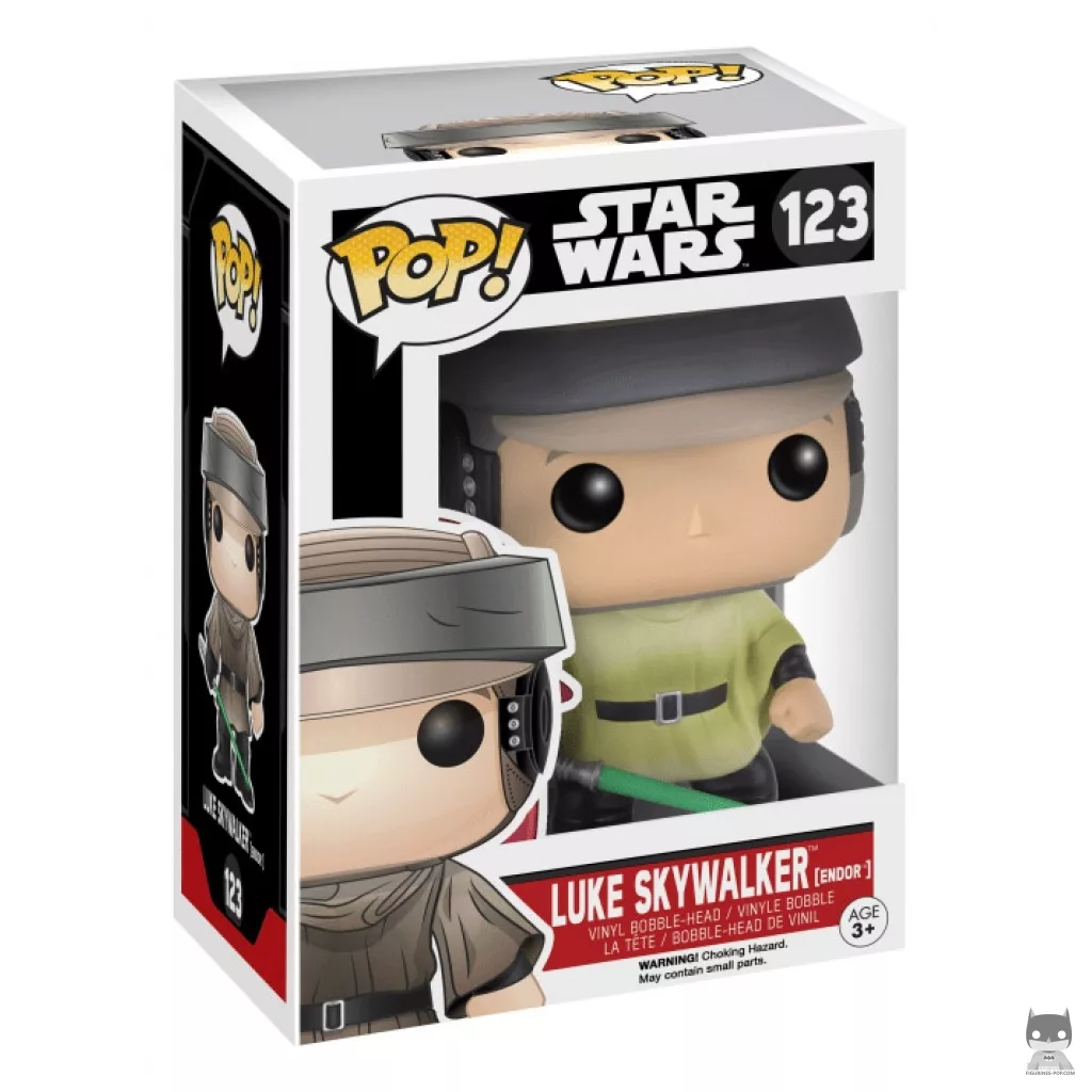 Figurine Funko POP Luke Skywalker sur Endor avec boîte