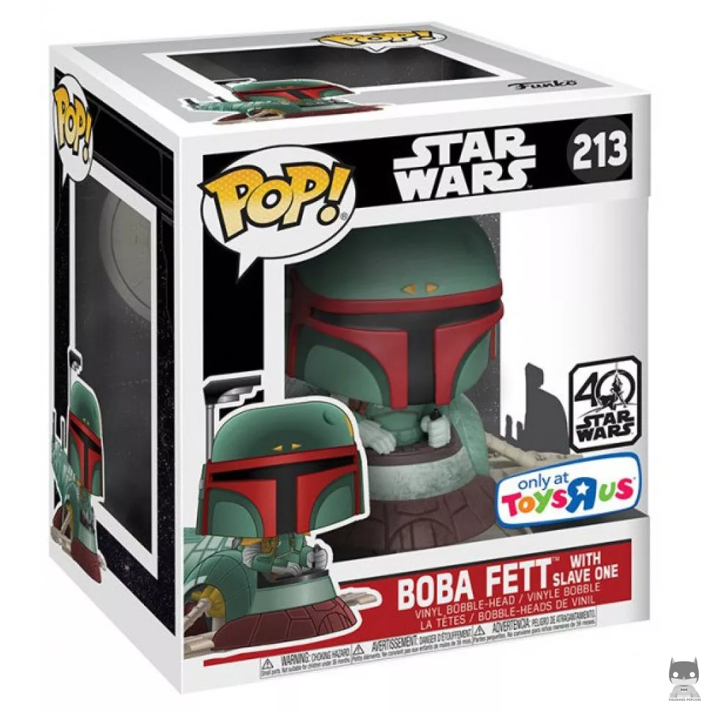Figurine Funko POP Boba Fett avec Slave One avec boîte