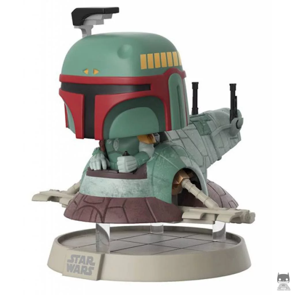 Figurine Funko POP Boba Fett avec Slave One (Star Wars : Episode VII, Le Réveil de la Force)