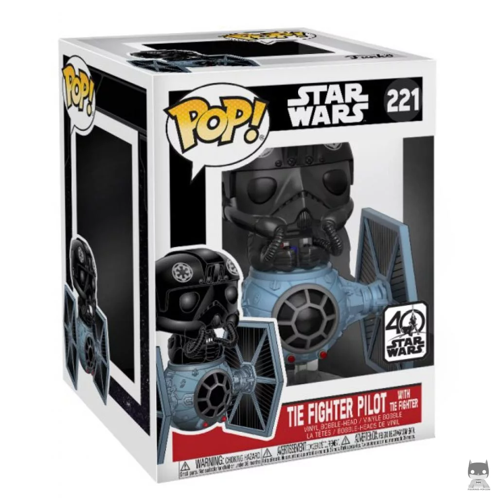 Figurine Funko POP Pilote de Tie du Premier Ordre avec boîte