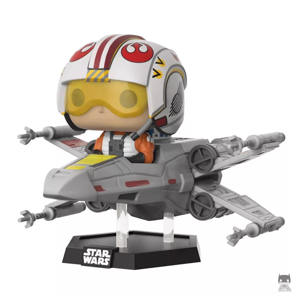 Figurine Funko POP Luke Skywalker avec X-Wing (Star Wars : Episode VII, Le Réveil de la Force)