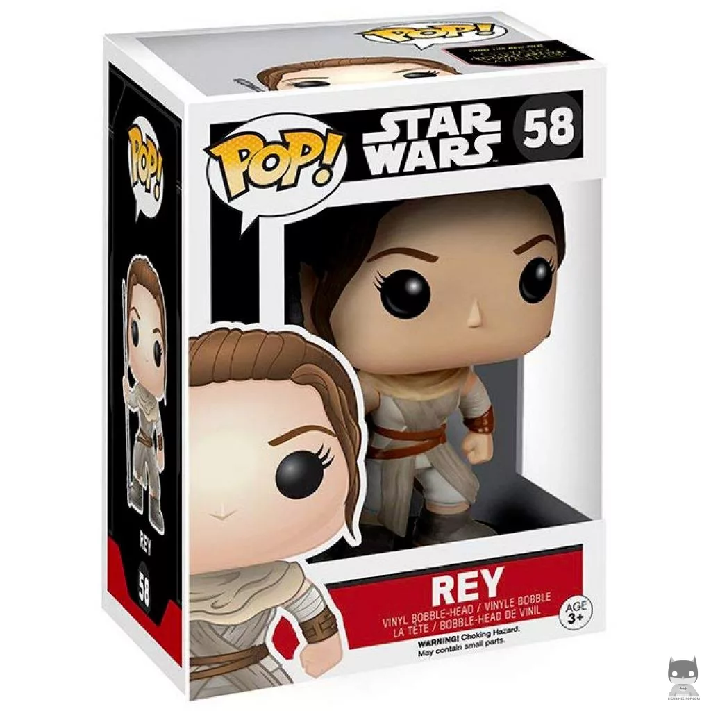 Figurine Funko POP Rey avec boîte