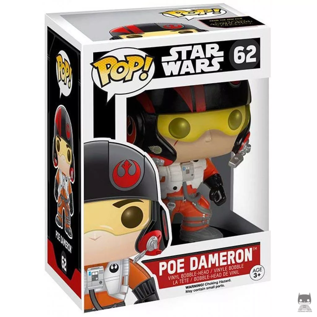 Figurine Funko POP Poe Dameron avec boîte