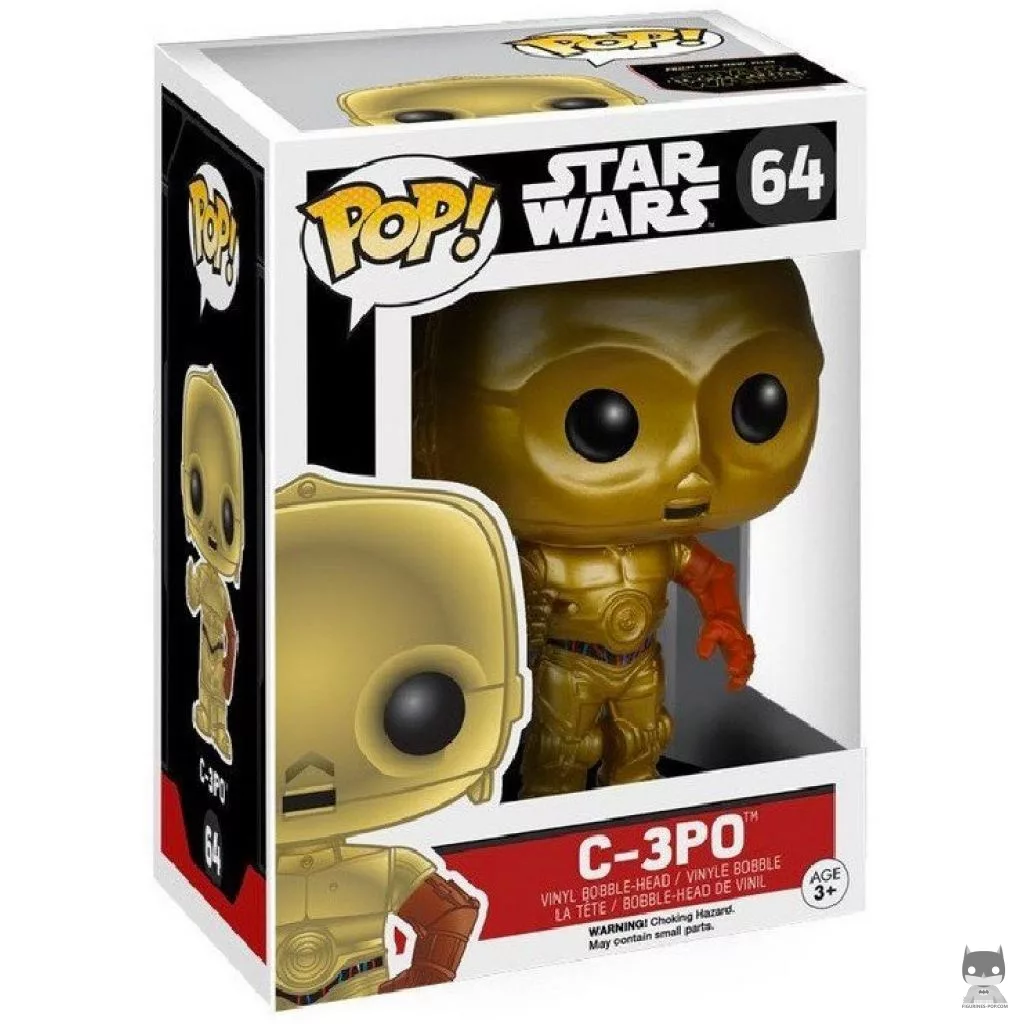 Figurine Funko POP C-3PO avec boîte