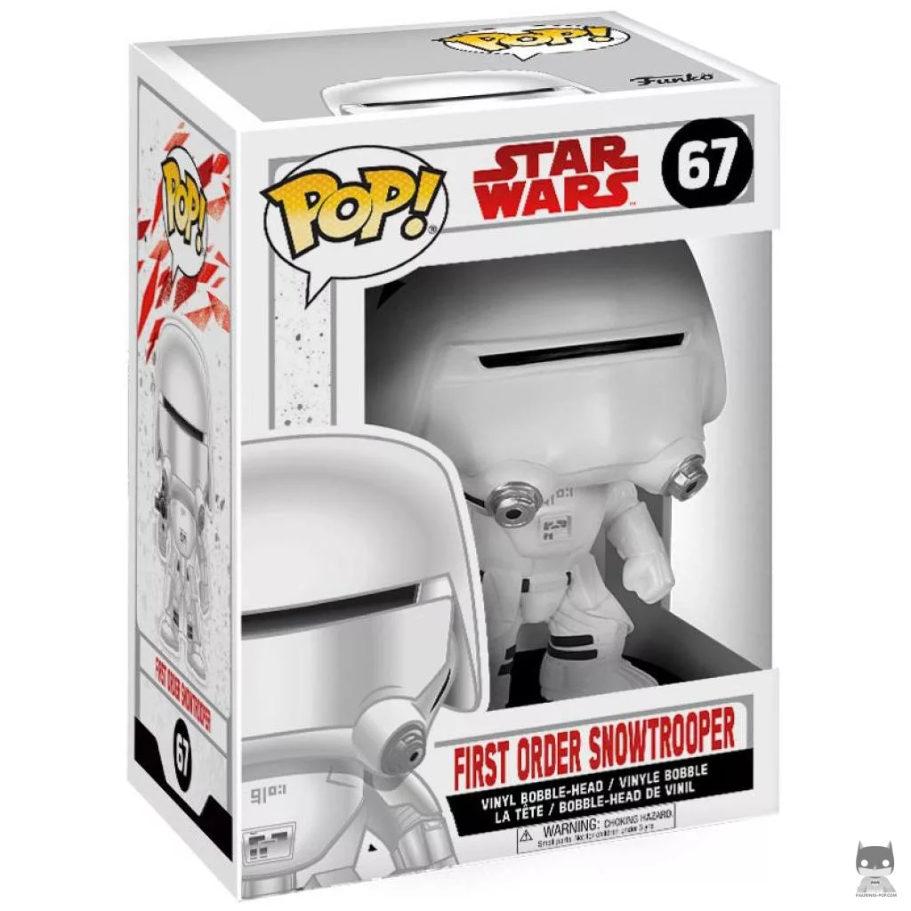 Figurine Funko POP Snowtrooper du Premier Ordre avec boîte