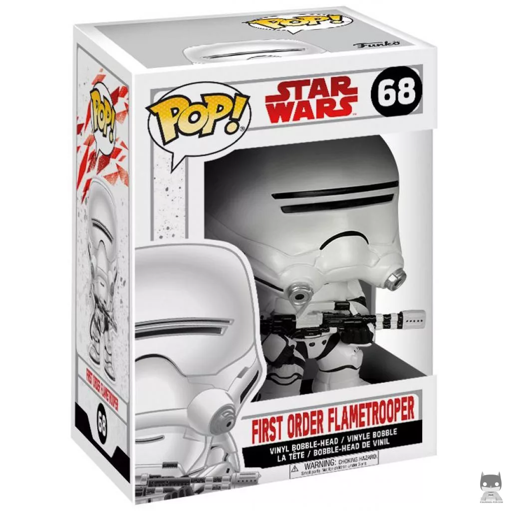 Figurine Funko POP Flametrooper du Premier Ordre avec boîte