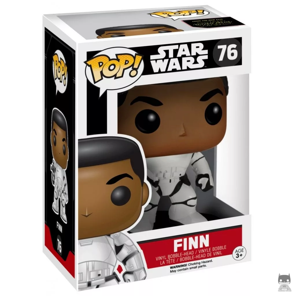 Figurine Funko POP Finn en Stormtrooper avec boîte