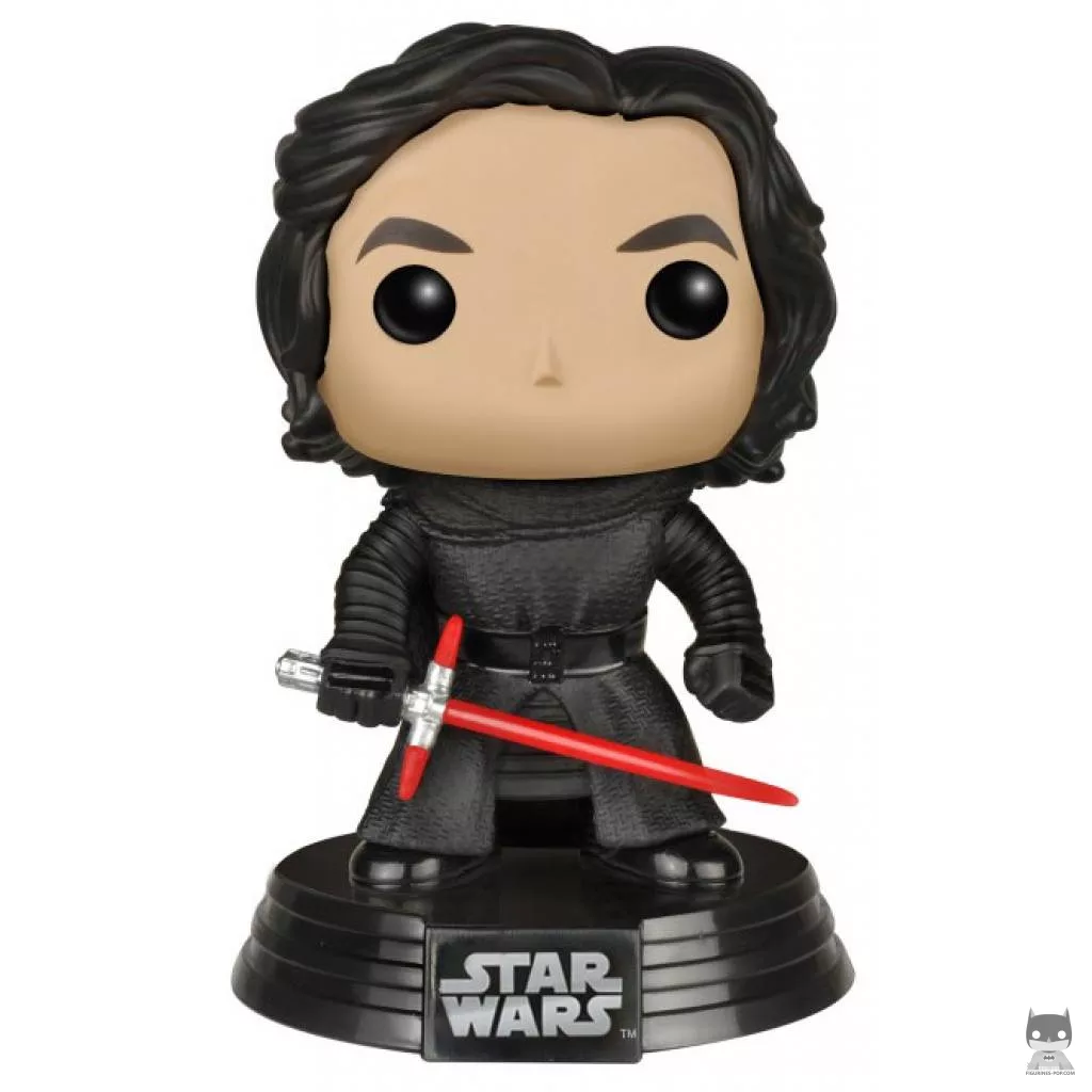 Figurine Funko POP Kylo Ren sans Masque (Star Wars : Episode VII, Le Réveil de la Force)