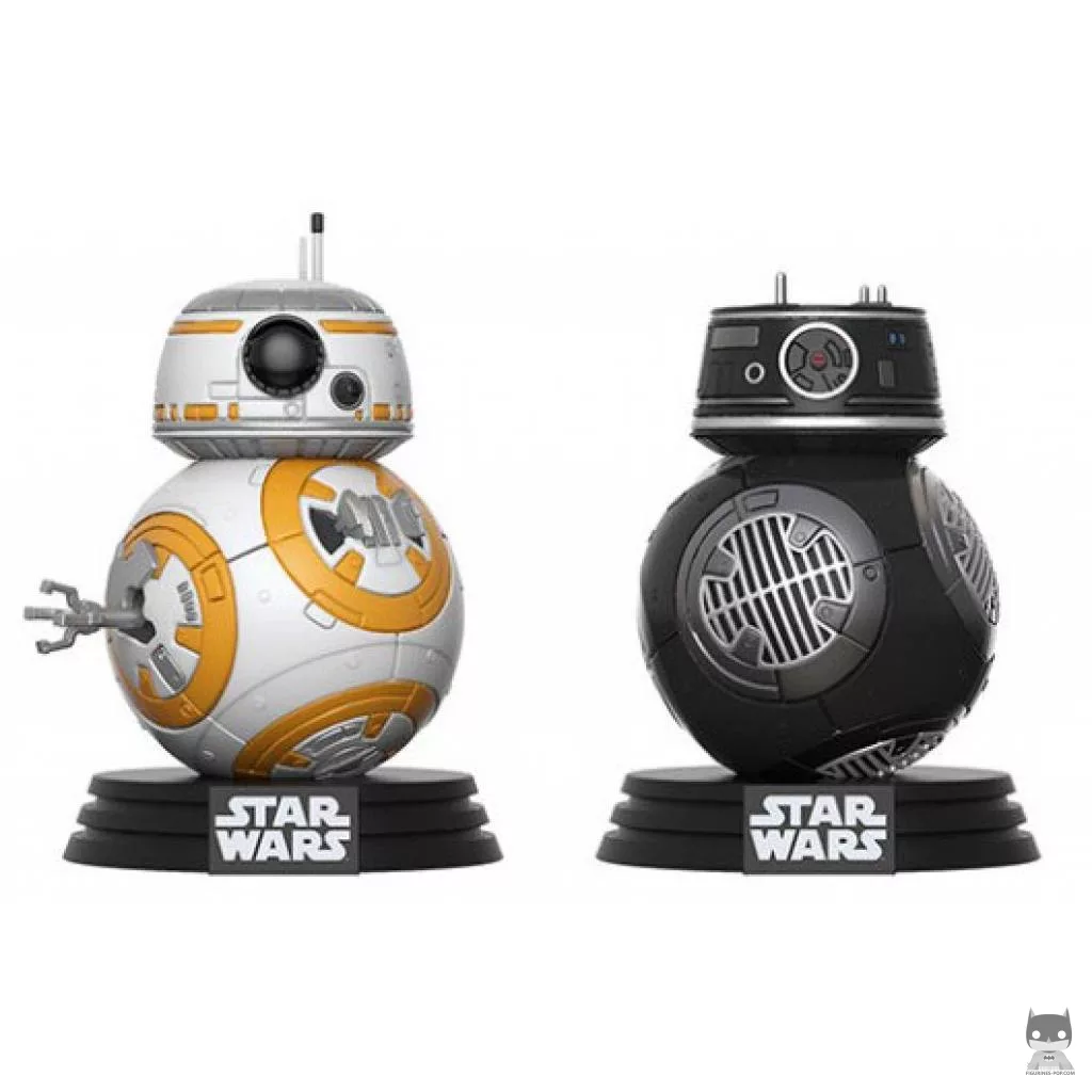 Figurine Funko POP BB-8 & BB-9E (Star Wars : Episode VIII, Les Derniers Jedi)