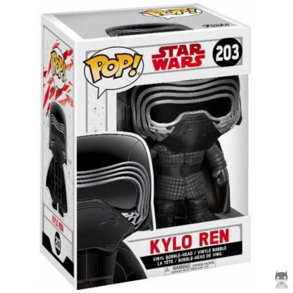 Figurine Funko POP Kylo Ren Masqué avec boîte