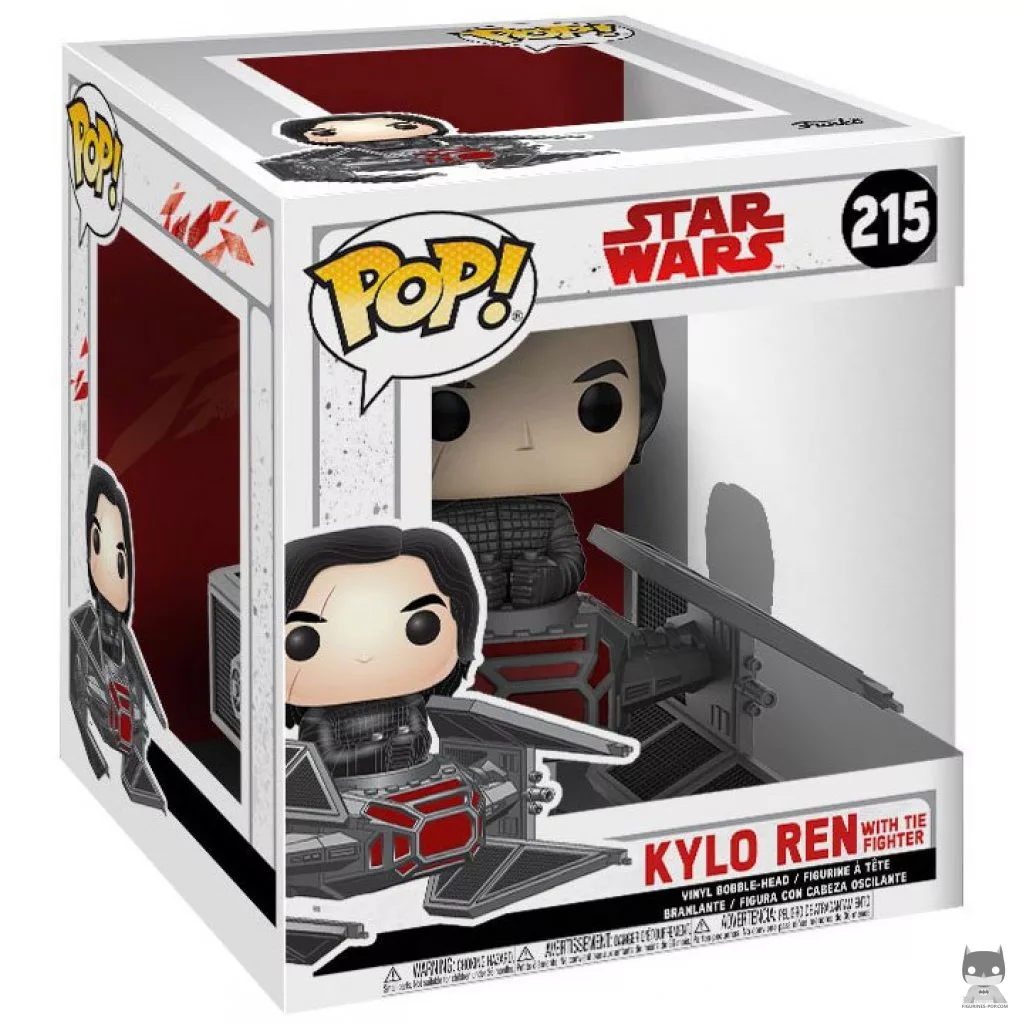 Figurine Funko POP Kylo Ren dans Tie Fighter avec boîte