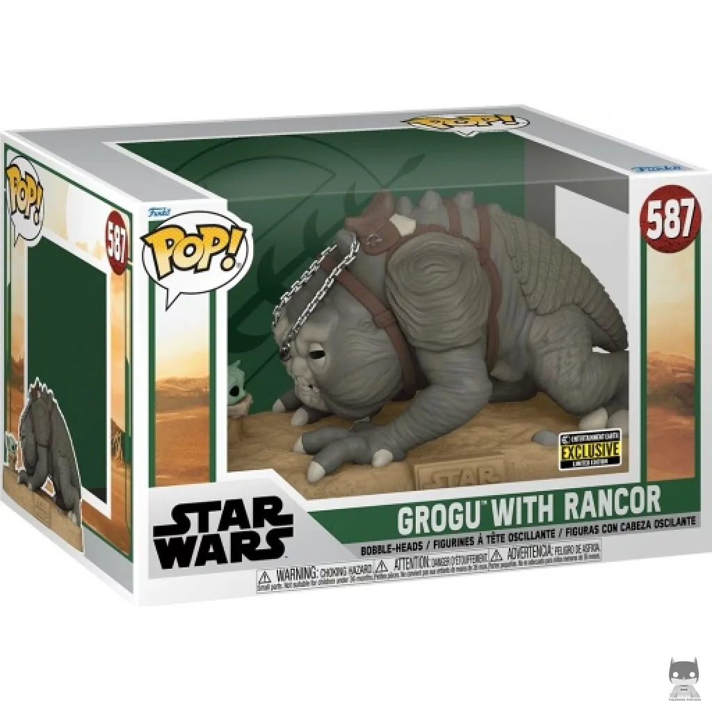 Figurine Funko POP Grogu avec Rancor avec boîte