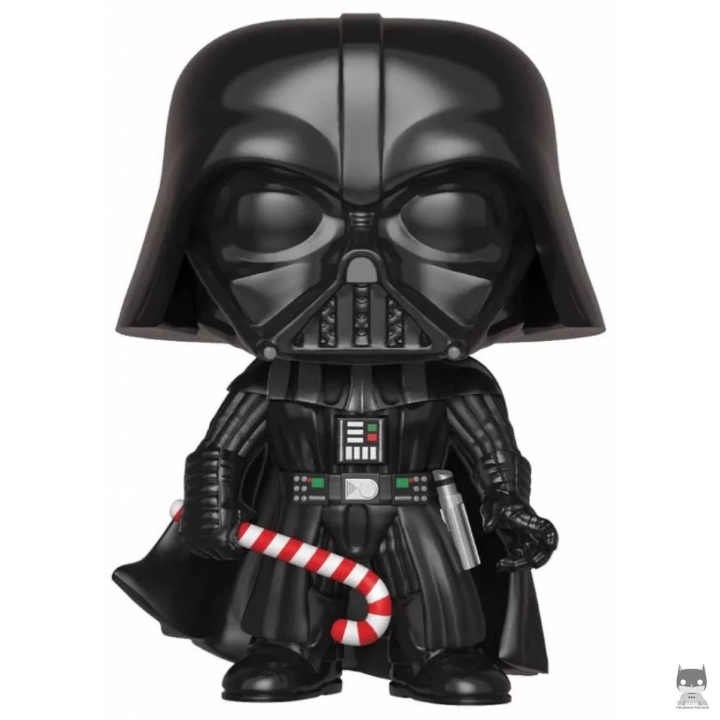 Figurine Funko POP Dark Vador avec Sucre d'Orge (Chase & Glow in the Dark) (Star Wars (Noël))