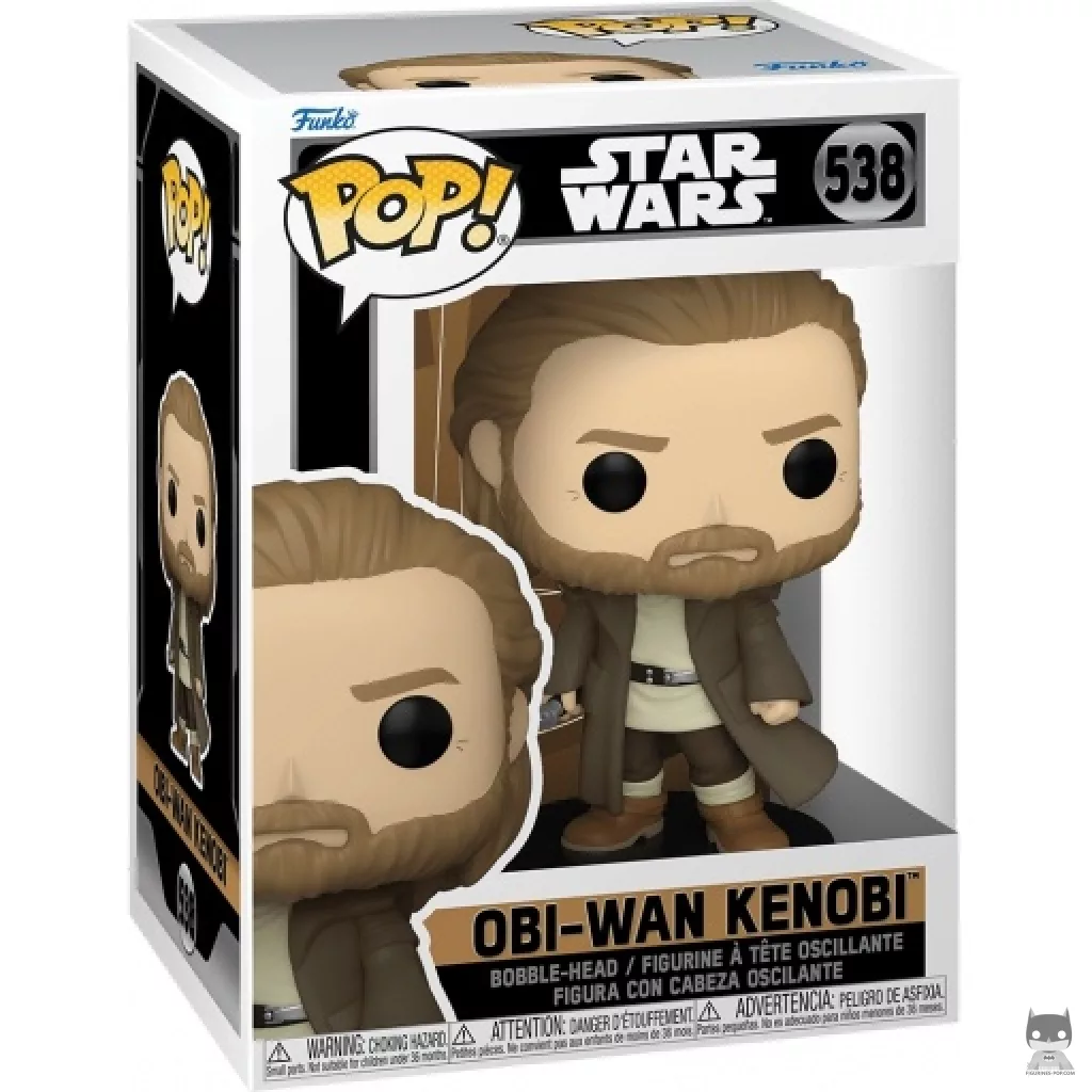 Figurine Funko POP Obi-Wan Kenobi avec boîte
